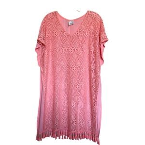 O’RAGEOUS Swimsuit Coverup Large Orange